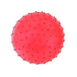 Дитячий М'ячик з шипами MB0111 гумовий 16 см, 48 грам Червоний