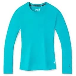 Термокофта Smart Wool Women's Merino 250 Baselayer Crew Boxed Capri Blue Heather XS (1033-SW SW016370.382-XS)