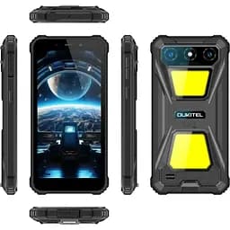 Смартфон Oukitel G5 6" HD+ /4GB/256GB T310 /6300mAh /Ліхтар/13+5Мп/ IP69K/Black - мініатюра 7