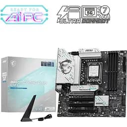Материнська плата MSI B860M Gaming PLUS WIFI s1851 B860 4xDDR5 M.2 HDMI DP WiFi BT mATX - мініатюра 5