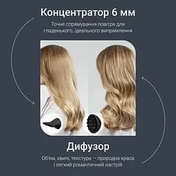 Фен Rowenta Tiny 1600 Вт зелено-чорний (HY7120E0) - мініатюра 13