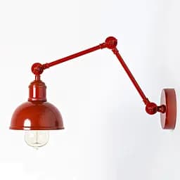 Настенное бра 3-х поворотное, PikArt арт. 2104 красный