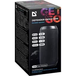 Акустична система 1.0 Defender S100 5Вт, BT/FM/USB/TF/AUX/TWS - мініатюра 5