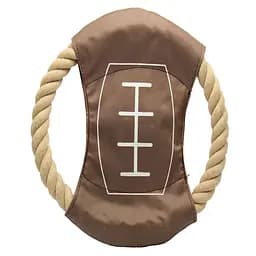 Игрушка для собак Nunbell веревочная хлопчатобумажная Фрисби 18 см в ассортименте (YM0180)