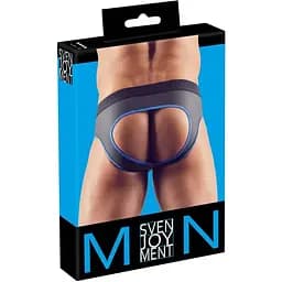 Чоловічі труси Svenjoyment Underwear Jock S чорний із синім