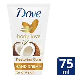 Крем для рук Dove з кокосовим маслом і мигдальним молочком 75 мл - мініатюра 3
