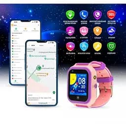 Дитячий розумний годинник GARMIX PointPRO-200 Pink (GMXPP200-P) - мініатюра 3