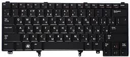 Клавіатура для ноутбука Dell Latitude E5420, E6220, E6320, E6420, E6430 Чорна, RU/EN
