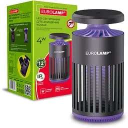 Світильник для знищення комах Eurolamp 4W IP20 800V для внутрішнього використання з вентилятором (12)