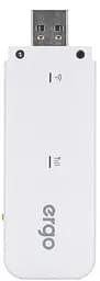 3G модем Ergo W02-CRC9 3G/4G USB Wi-Fi роутер White - мініатюра 4