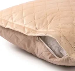 Чохол на подушку Руно 50х70 VeLour "Beige ромб" 382.55_Beige ромб - мініатюра 5