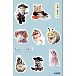 Стікерпак Cobart 3Д "Cats"