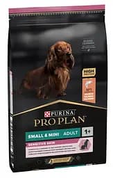 Сухий корм PRO PLAN Small&Mini Adult 1+ Sensitive Skin для дорослих собак дрібних порід з чутливою шкірою, з лососем 7 кг (7613035123441)