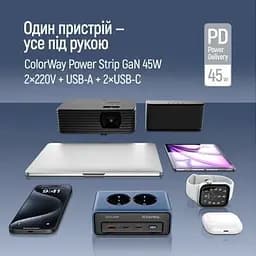Мережевий фільтр живлення ColorWay (CW-CHE25PDB) - мініатюра 6
