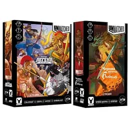 Настольная игра Geekach Games Unmatched: Битва легенд. Часть вторая + Красная Шапочка против Беовульфа (укр.) (GKCH053UM2+1)