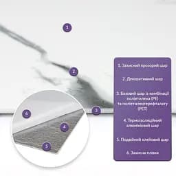 Самоклеюча стінова PET плитка 600*300*2mm (D) SW-00001684 - мініатюра 2