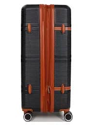 Валіза велика L ABS-пластик Worldline Airtex 629 76×52×30см 110л Чорний - мініатюра 7
