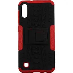 Чехол-накладка Toto Dazzle Kickstand 2 in 1 Case Samsung Galaxy A10 Red