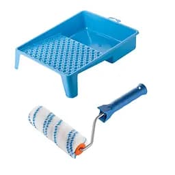 Валик "Нейлон" 150х30 мм з ручкою та ванночка Polax (770-215)