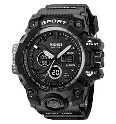 Годинник чоловічий наручний спортивний Skmei 2197 Чорний