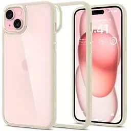 Прозорий чохол Spigen Ultra Hybrid Mute Beige для iPhone 15 (ACS06800)