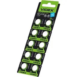 Батарейки часовые Videx AG7 (395, 626, 927) щелочные 1.5V 10 шт.