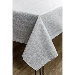 Скатертина Прованс Simfoni Айс Вензель 220x136 см сіра (33603)