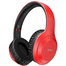 Навушники Hoco w30 Bluetooth накладні бездротові червоні - мініатюра 2