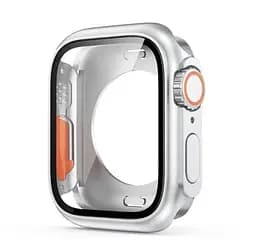 Захисний чохол із захисним склом Choice 3 для Apple Watch 44 мм у стилі Ultra Silver