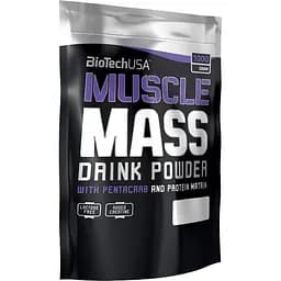Гейнер BiotechUSA Muscle Mass Chocolate 1 кг
