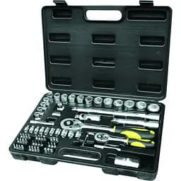 Профессиональный набор инструментов Сталь 1/4" & 1/2" 72 предмета (63800)