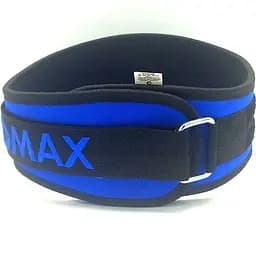 Пояс для важкої атлетики MAD MAX MFB 421, Blue - S - мініатюра 4