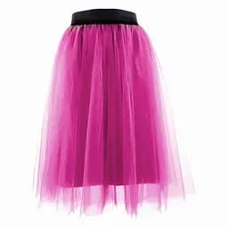 Юбка длинная с фатином S-M