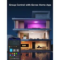 Стельовий світильник Govee 30cm RGBWW + RGBIC Smart Ceiling Light (H60A1) [129580] - мініатюра 6