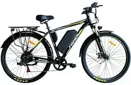 Електровелосипед Corso Fisher 29 дюймів (600W 48V 20Ah) Shimano 7 швидкостей Чорний