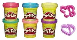 Набір пластиліну Hasbro Play-Doh Блискуча колекція, 6 баночок (A5417) - мініатюра 2