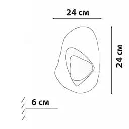 Бра Friendlylight Skogkrystall WL FL4034 - мініатюра 5