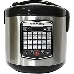 Мультиварка универсальная на 42 программы Crownberg CB 5527 из нержавеющей стали 5 л