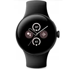 Смарт-годинник Google Pixel Watch 2 41 mm LTE Matte Black Aluminum Case/Obsidian Active Band - мініатюра 3