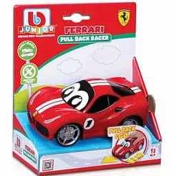 Машинка іграшкова Bb Junior Pullback Racer Ferrari 488 GTB (16-85009)