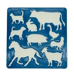 Трафарет дитячий "Тварини домашні" Атлас AS-0254