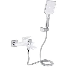 Смеситель для ванны Qtap Presto (с душевым гарнитуром) QTPRE259CRW45579