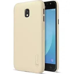 Чохол-накладка Nillkin Super Frosted Shield Samsung Galaxy J3 2017 (J330) Gold - мініатюра 7