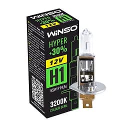 Галогенова лампа Winso H1 12V 55W P14.5s Hyper +30% (712100)