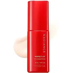 Тональная основа для лица Missha Radiance Perfect-Fit Foundation SPF 30 PA++ №21P стойка 35 мл