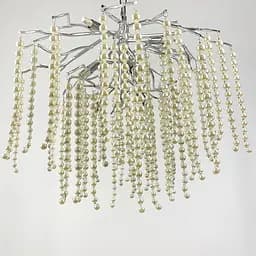 Очаровательная люстра в хроме Pearl selection Line.F Диаметр 60см