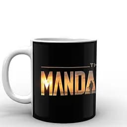 Кухоль GeekLand Зоряні війни Мандалорець головна заставка Star Wars The Mandalorian TM.04.01 330 мл білий