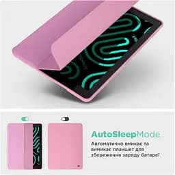 Чохол-книжка ArmorStandart Smart Fold Pen для Samsung Tab S9+ / S9 FE+ / S10+ Pen Pink (ARM75013) [121642] - мініатюра 6