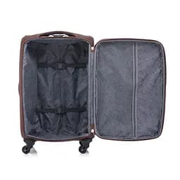 Валіза Semi Line 20 дюймів (S) дюймів (S) 47+5 л коричневий T5960-1 58x37x25.5 см ручна поклажа розширювач - мініатюра 6