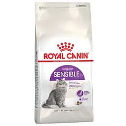 Сухой корм для кошек с чувствительной пищеварительной системой Royal Canin Sensible, с птицей, 10 кг (2521100)